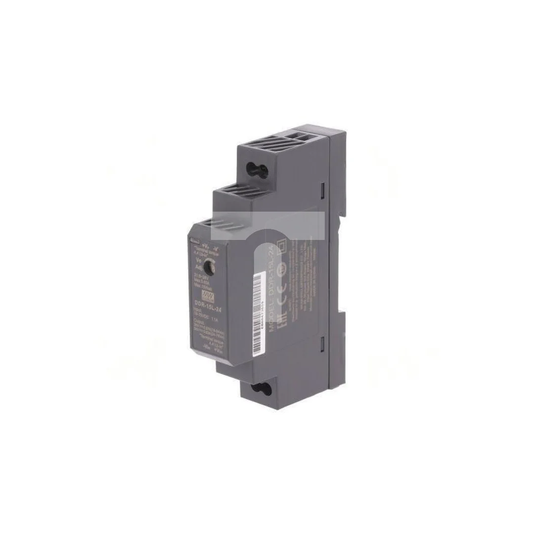 Przetwornica DC/DC 15W 18-75VDC 24VDC Iwyj 0, 63A DDR-15L-24