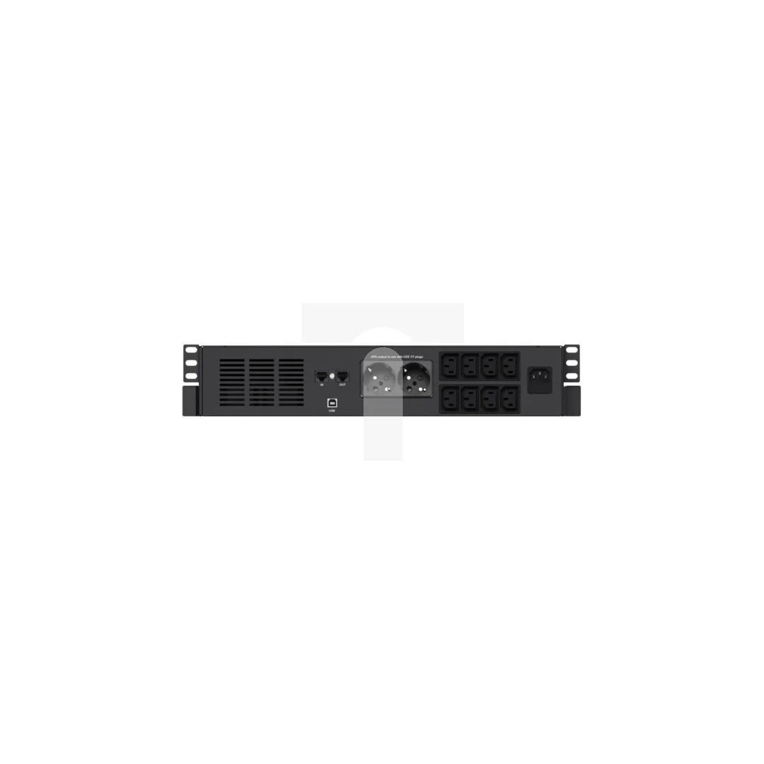 UPS zasilacz X4 1000 RM Plus, 1000VA, 600W, 8x C13, 2x FR/Schuko