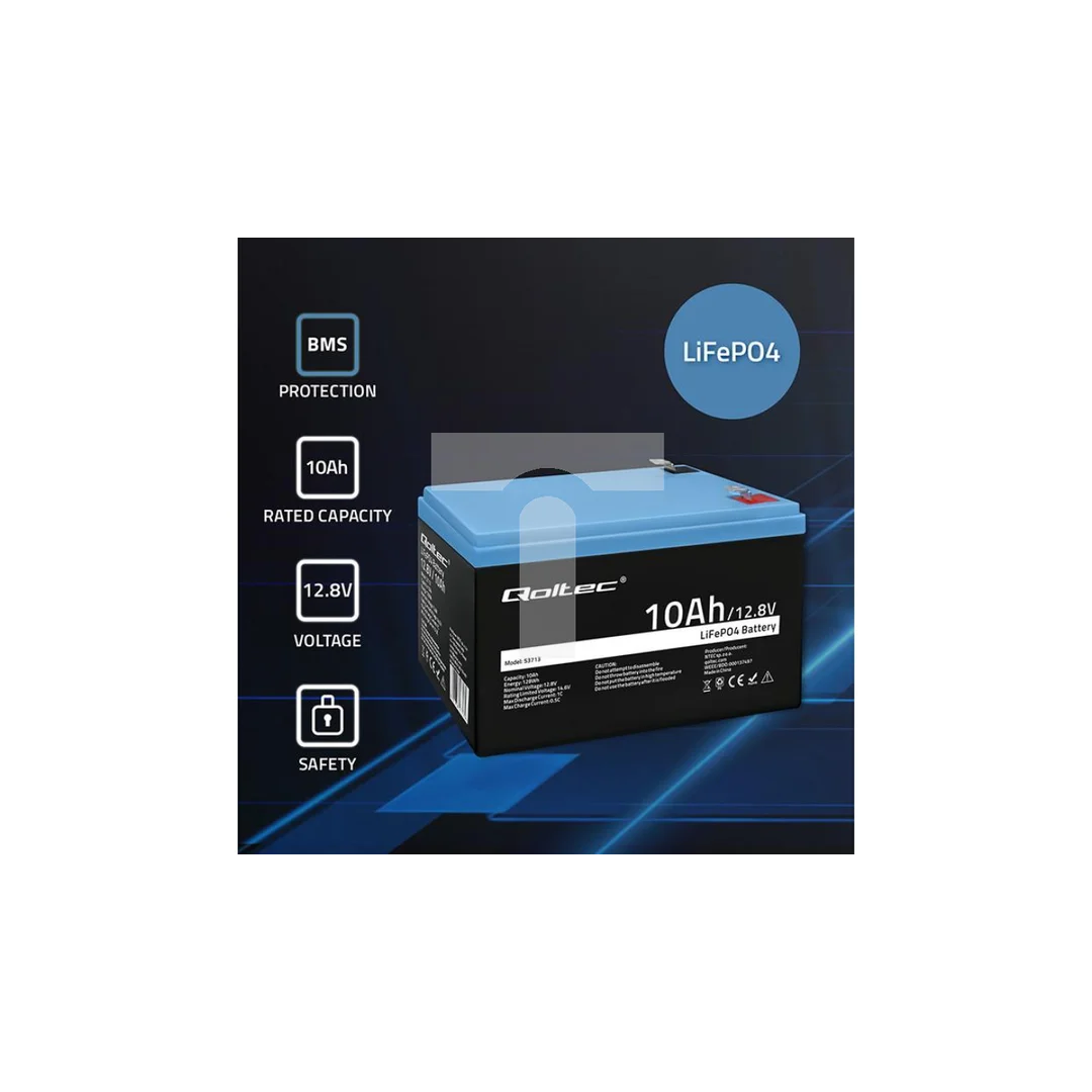 Akumulator LiFePO412.8V 10Ah 128Wh BMS