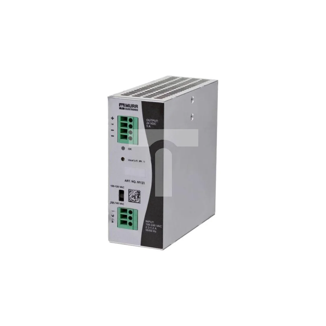 Zasilacz impulsowy na szynę DIN 120W 24VDC 5A 173...264VAC 85133