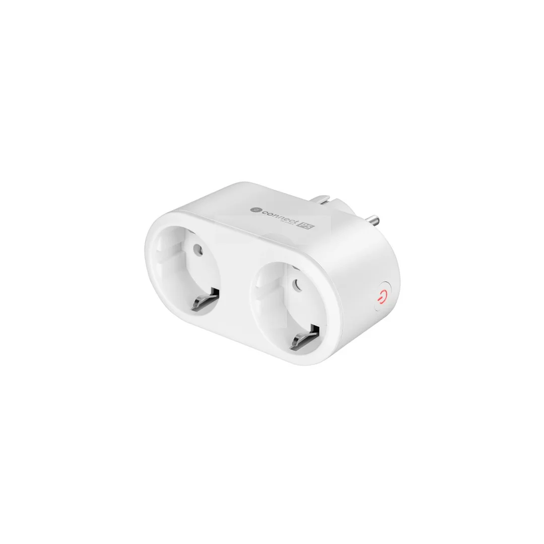 Gniazdo podwójne WiFi KrugeriMatz Connect P5 Tuya