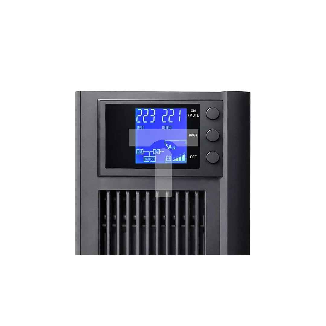Qoltec Zasilacz awaryjny UPS Pure Sine Wave 3kVA 2400W AVR LCD Czysty Sinus