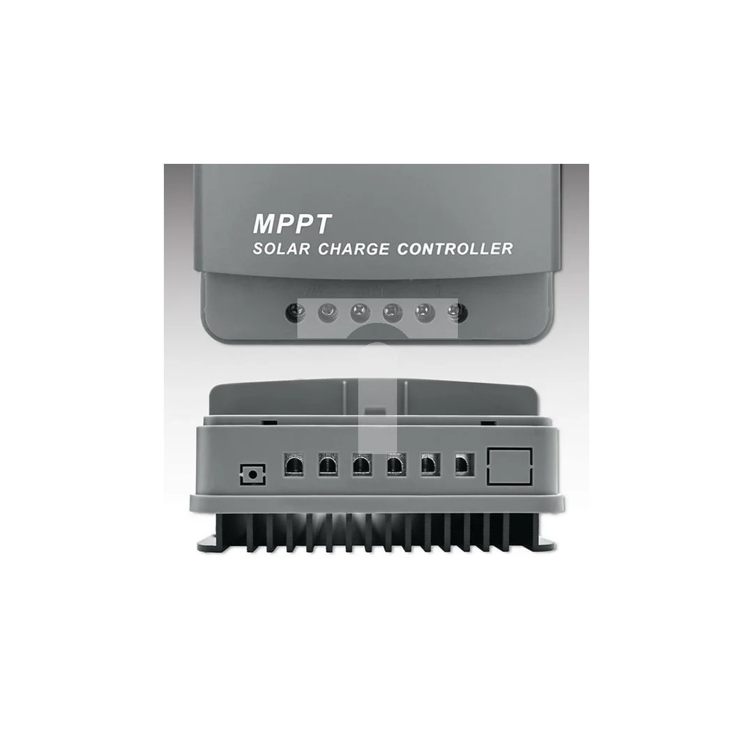 Qoltec Solarny regulator ładowania MPPT z czujnikiem temperatury 50A 12V / 24V LCD Bluetooth APP GEL LiFePO4