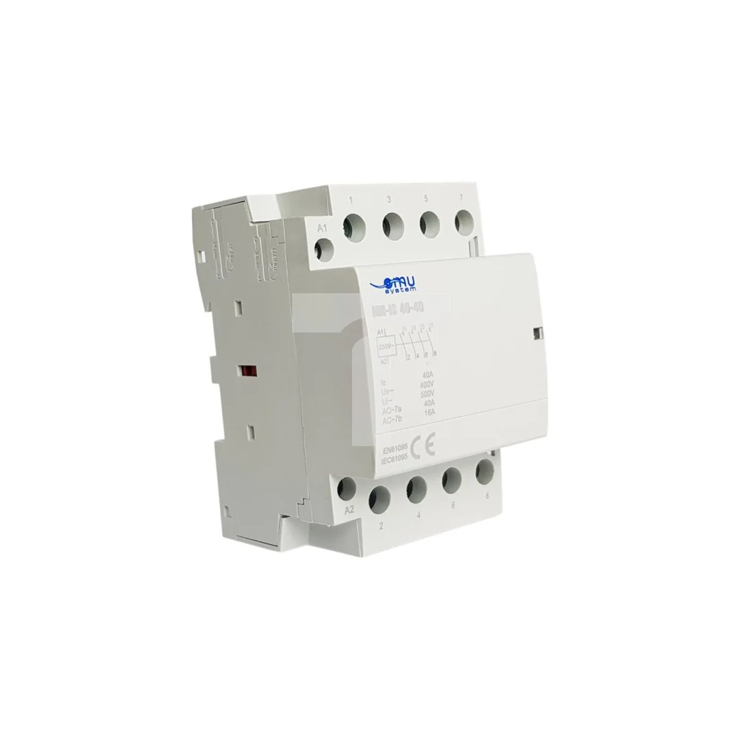 Stycznik modułowy 230V-AC 40A 4NO do systemów 3 fazowych NM-IS 40-40 XBS 0406