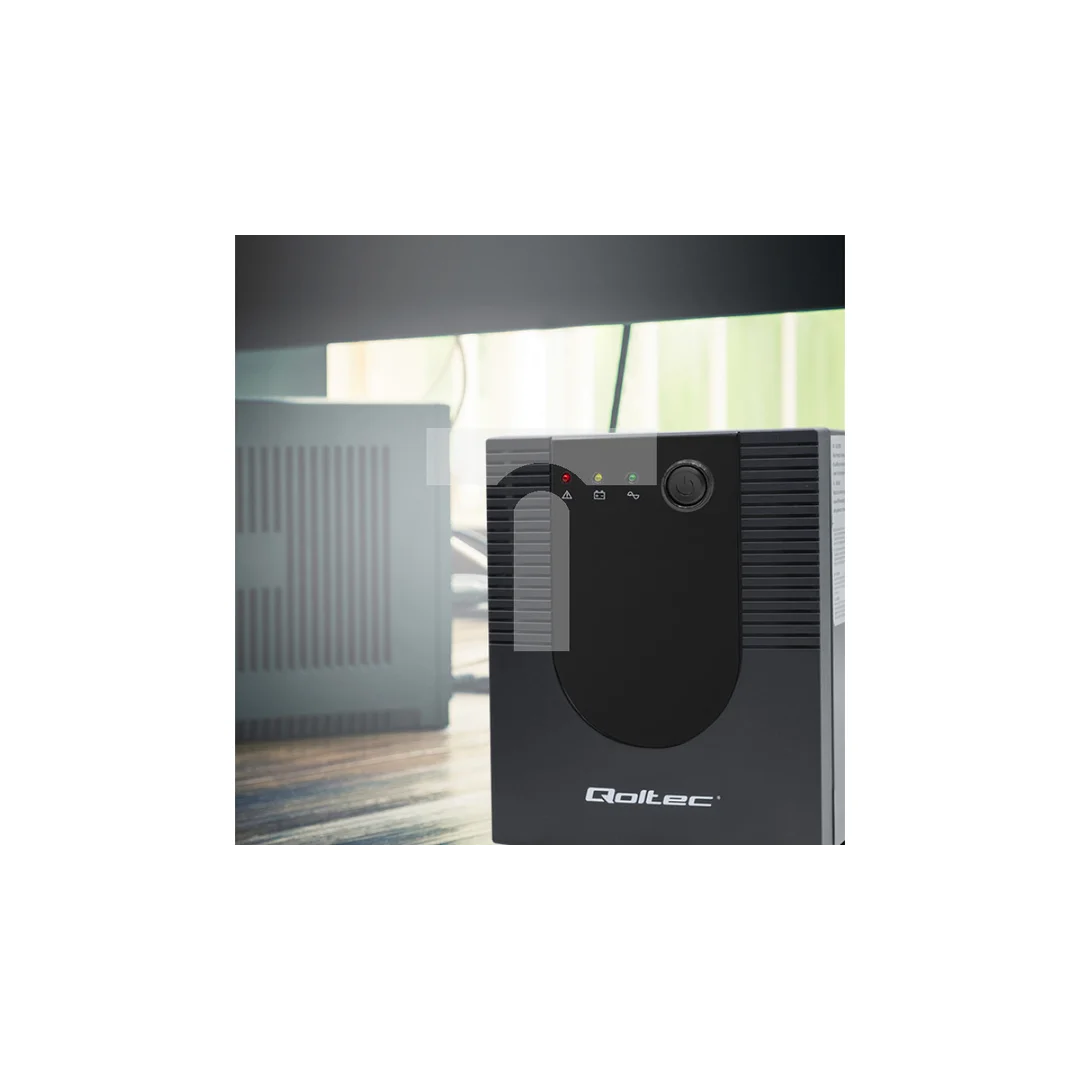 Qoltec Zasilacz awaryjny UPS Line Interactive Monolith 1500VA 900W