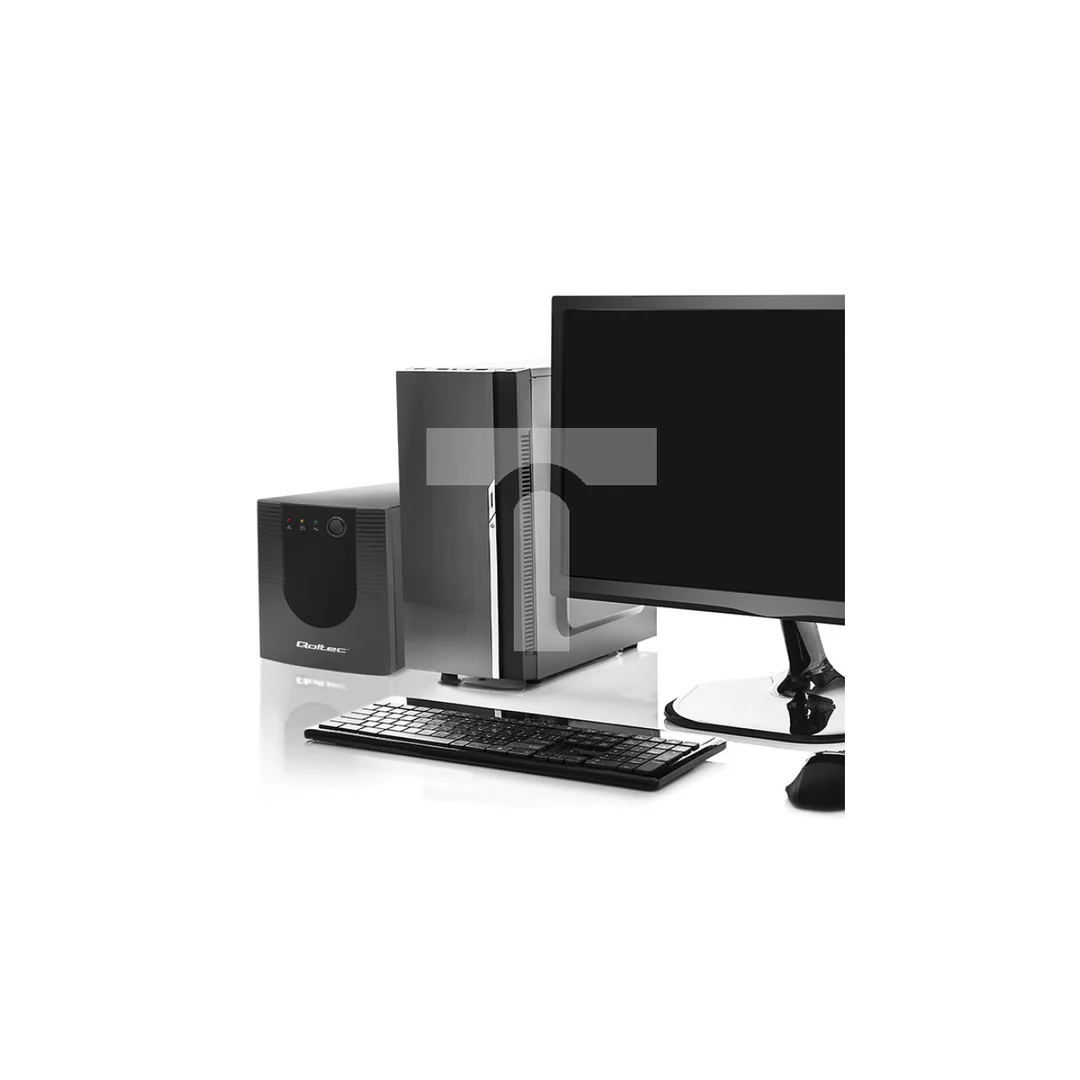 Qoltec Zasilacz awaryjny UPS Line Interactive Monolith 1500VA 900W