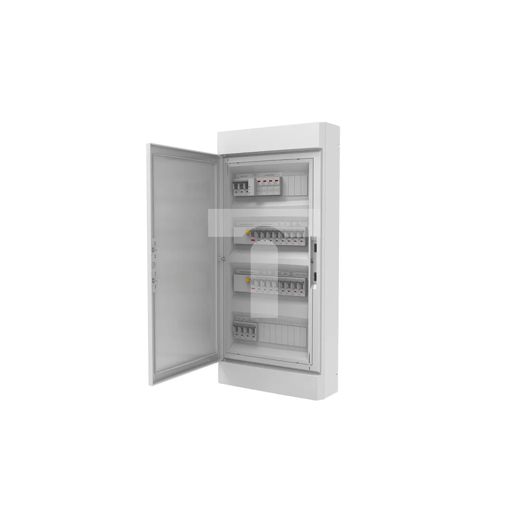 Rozdzielnica modułowa Elegant 4x12 PE+N natynkowa biały 2465-00