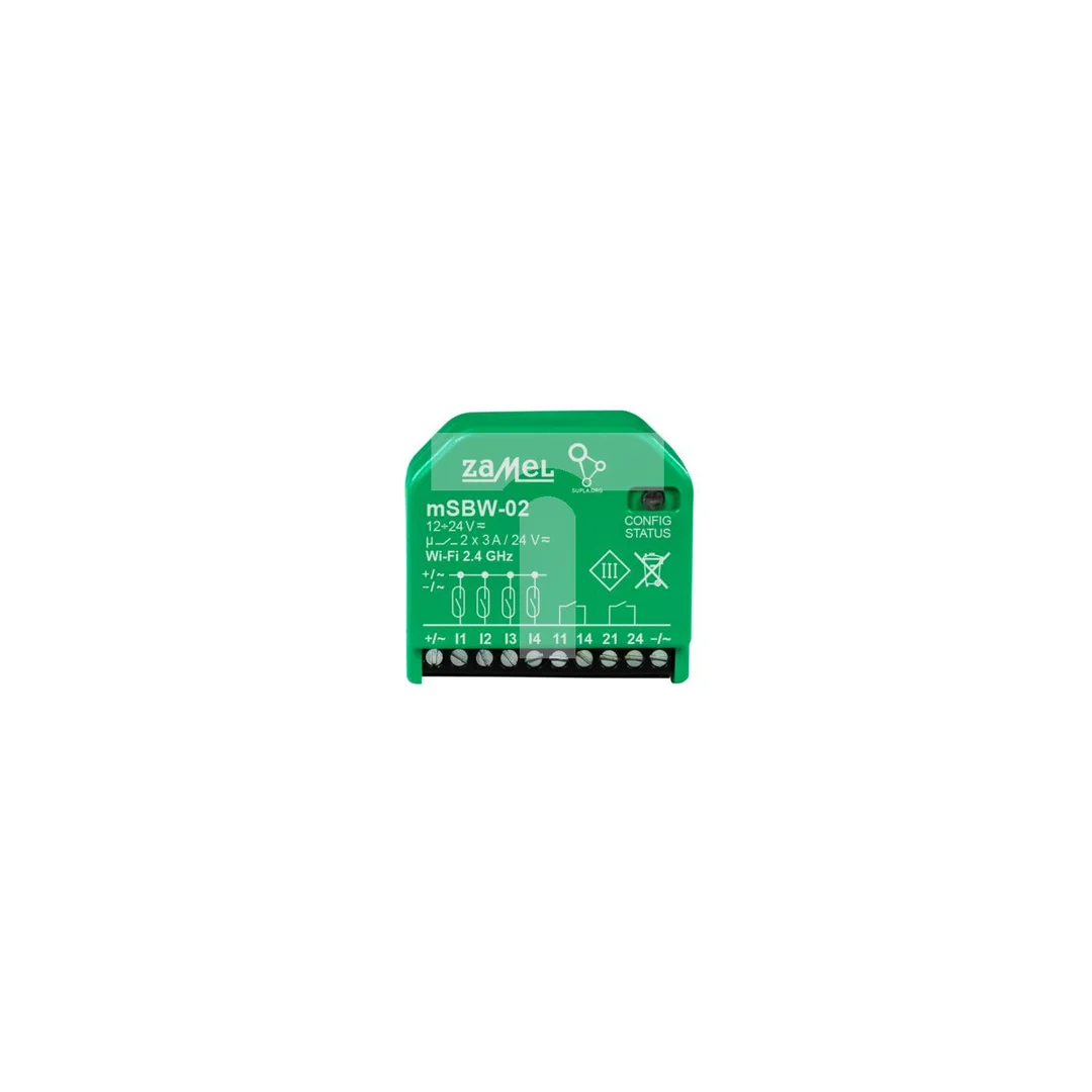 Sterownik bramy Wi-Fi 2-kanałowy mSBW-02 SPL10000053