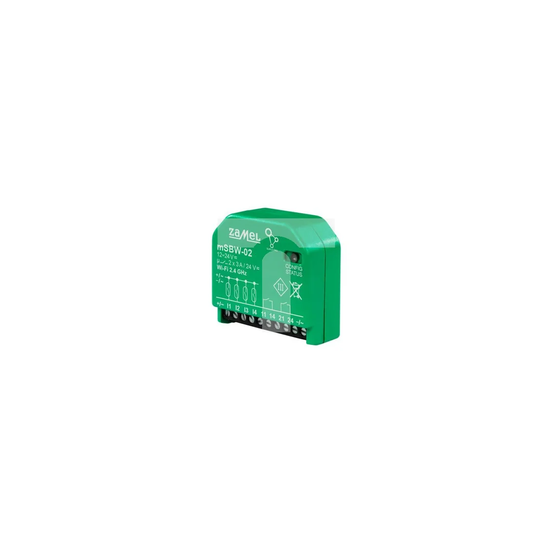 Sterownik bramy Wi-Fi 2-kanałowy mSBW-02 SPL10000053