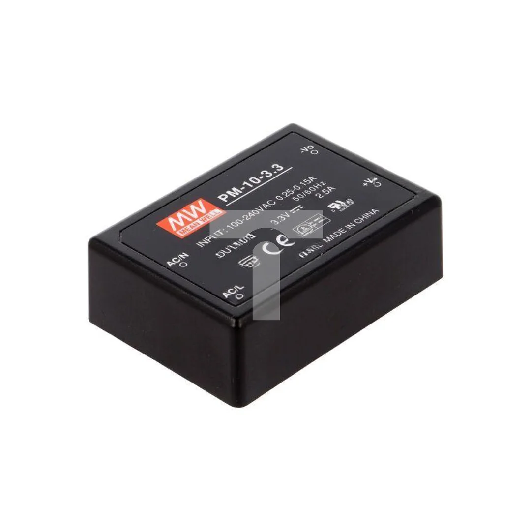 Zasilacz impulsowy, modułowy, 8,25W, 85...264VAC, 120...370VDC PM-10-3.3