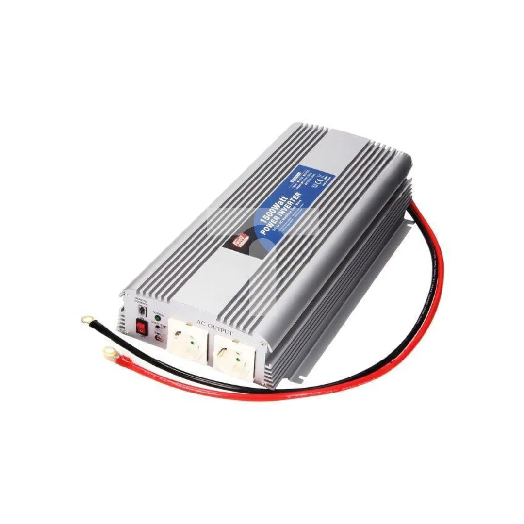 Przetwornica DC/AC, 1500W, Uwej: 21...30 VDC, Uwyj: 230 VAC A302-1K7-F3