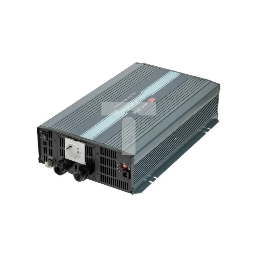 Przetwornica DC/AC, 2,2kW, Uwej: 10...16,5 VDC, Uwyj: 230 VAC NTS-2200-212EU