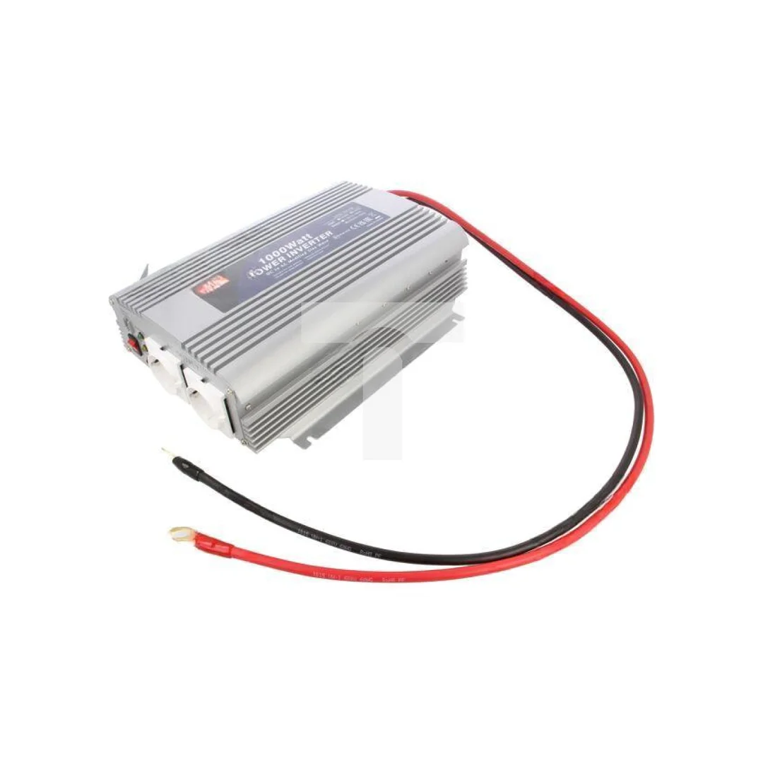 Przetwornica DC/AC, 1kW, Uwej: 21...30 VDC, Uwyj: 230 VAC A302-1K0-F3