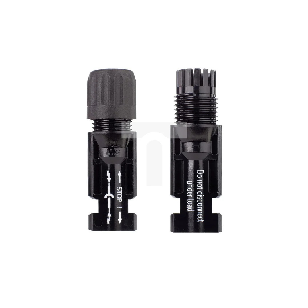 Wtyk MC4 złącze solarne Konektor na przewód 10mm2 1000V IP68 Staubli (Multi-Contact)