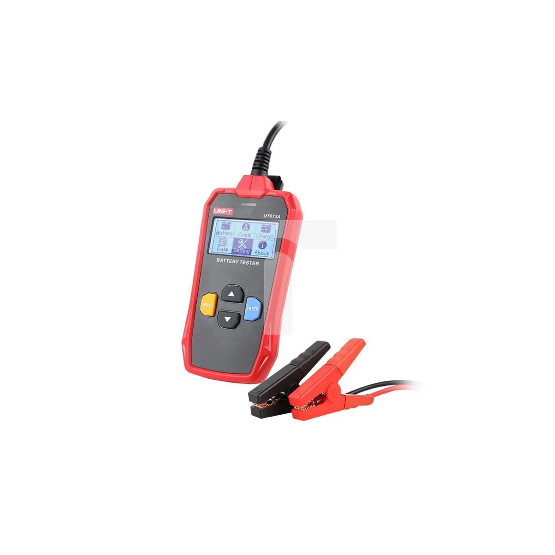 Tester akumulatorów żelowych GEL, AGM, EFB, VRLA Uni-T UT-673A