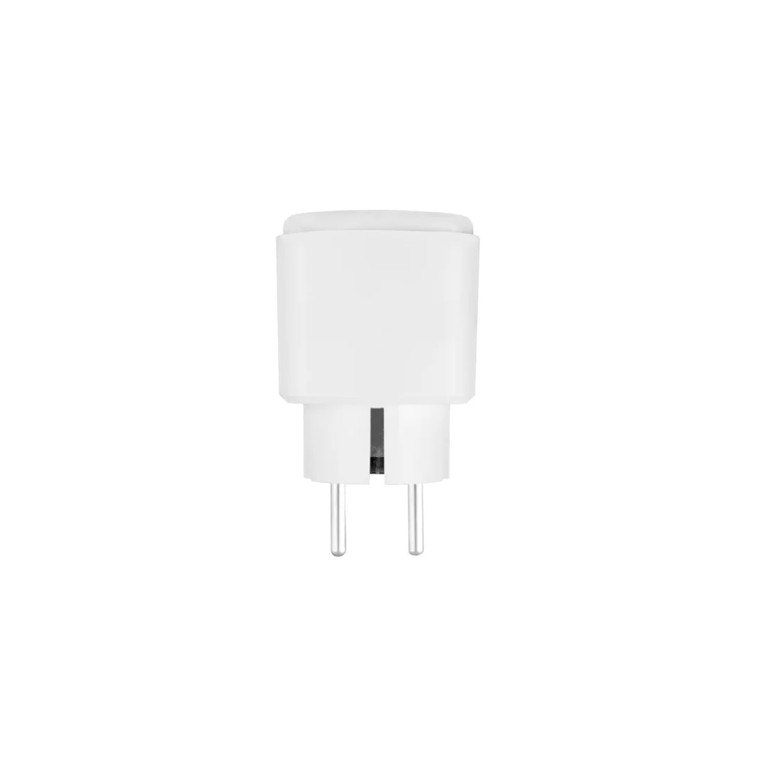 Zdalnie sterowane gniazdko WiFi GreenBlue, Android/iOS/Alexa/Google Home, timer, watomierz, max 16A/3840W, GB735 W