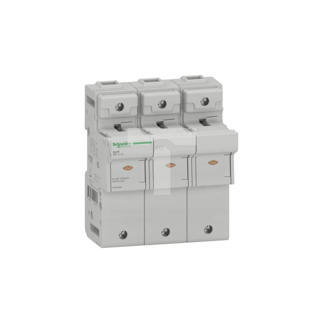 Podstawa bezpiecznikowa SBI 14 x 51, 3P, 50A, A9GSB350, Schneider