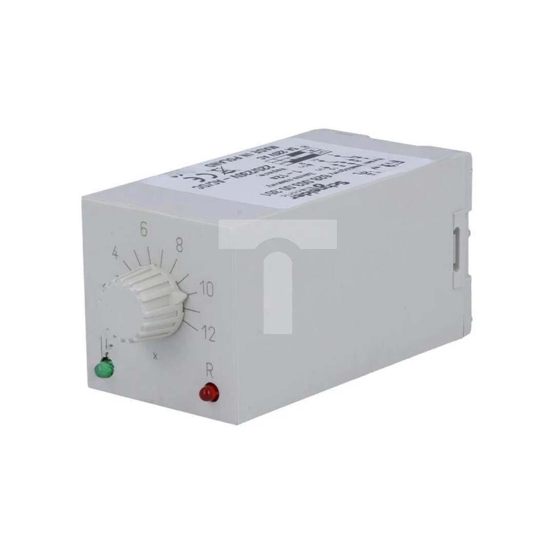 Moduł automatyki przekaźnik czasowy, na panel, na szynę DIN, podstawka, PIN: 11, gniazdo okrągłe, IP40, RTX-133 220/230 12SEK