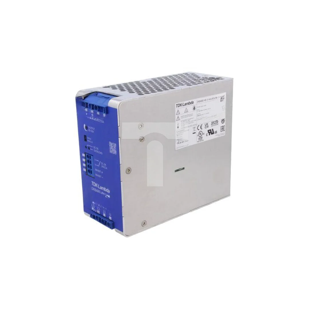 Zasilacz impulsowy na szynę DIN, 480W, 10A, 48V DC, 3 x 350...575V AC, listwa zaciskowa, DRB480-48-3-A0