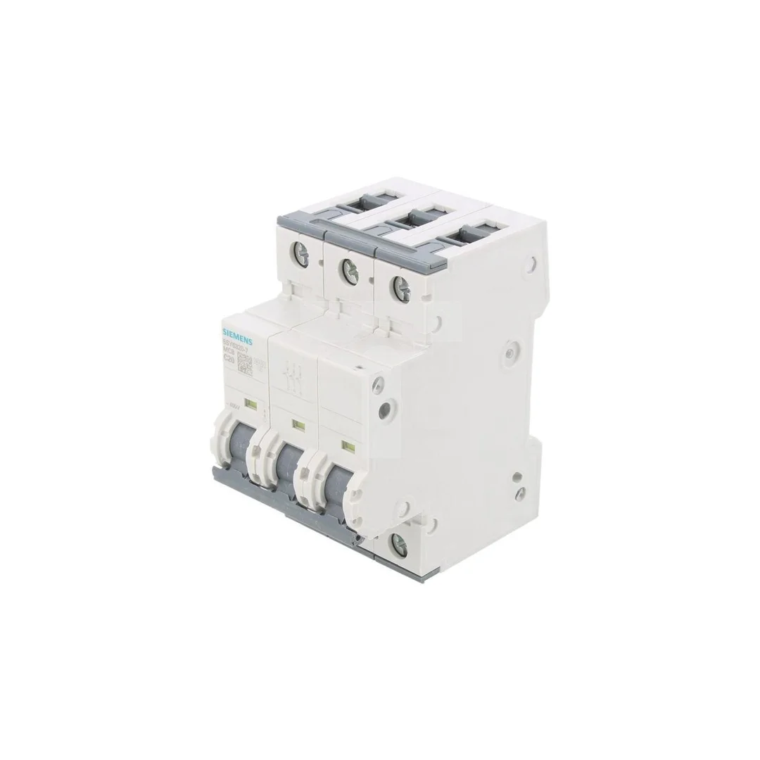 Wyłącznik nadprądowy na szynę DIN 20A 230/400V AC IP20 5SY6320-7