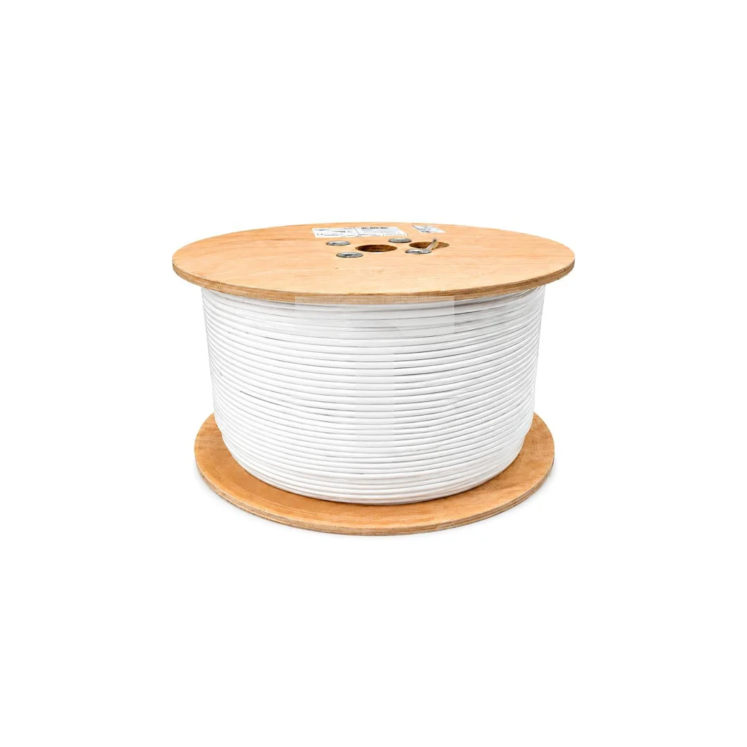 Kabel alarmowy YTDY 6x0,5mm biały 100V domofonowy bezhalogenowy LSOH B2ca drut Q-LANTEC /100m/