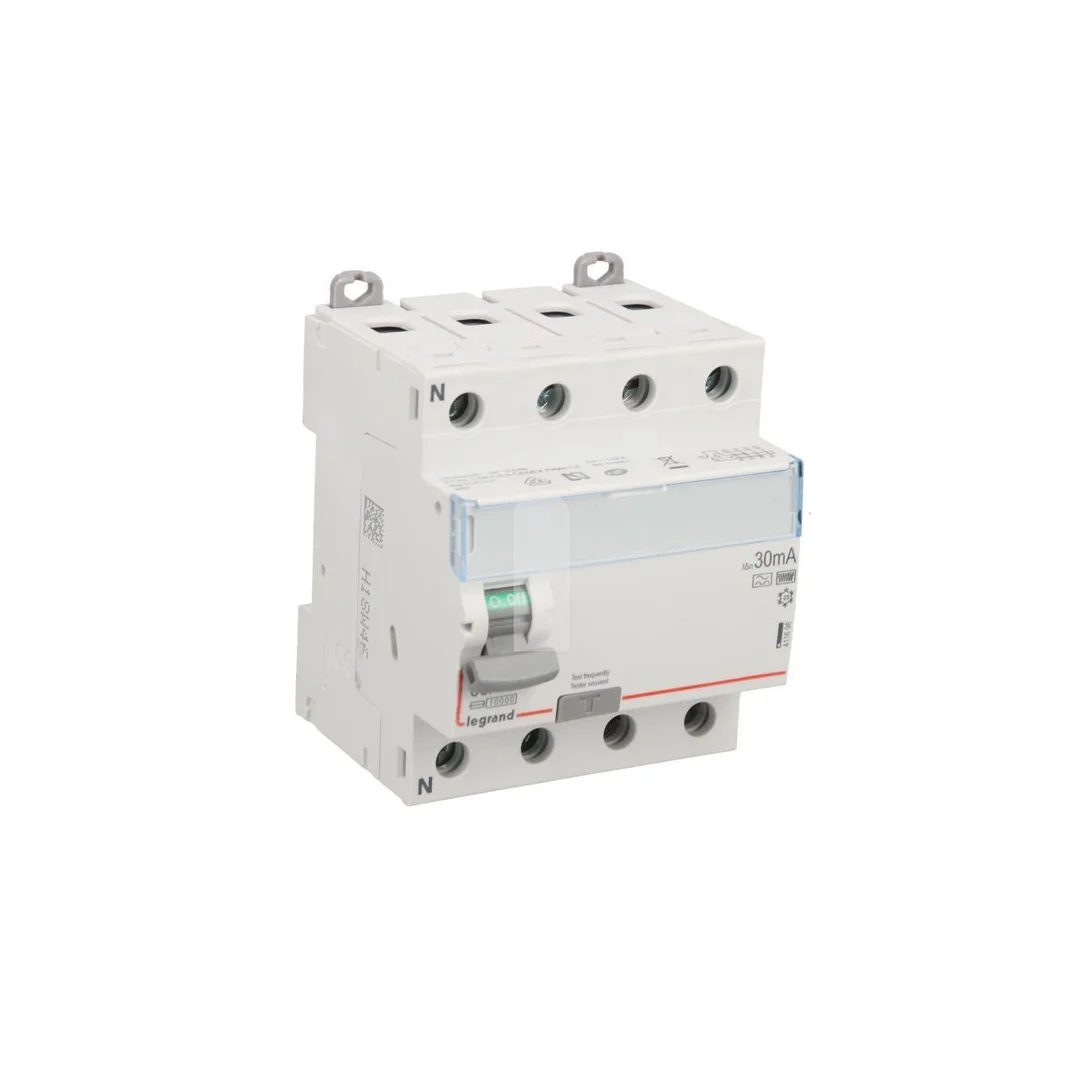 Wyłącznik różnicowoprądowy P 304 4P 63A 0,03A Typ F (HPI) SERII DX3 411696