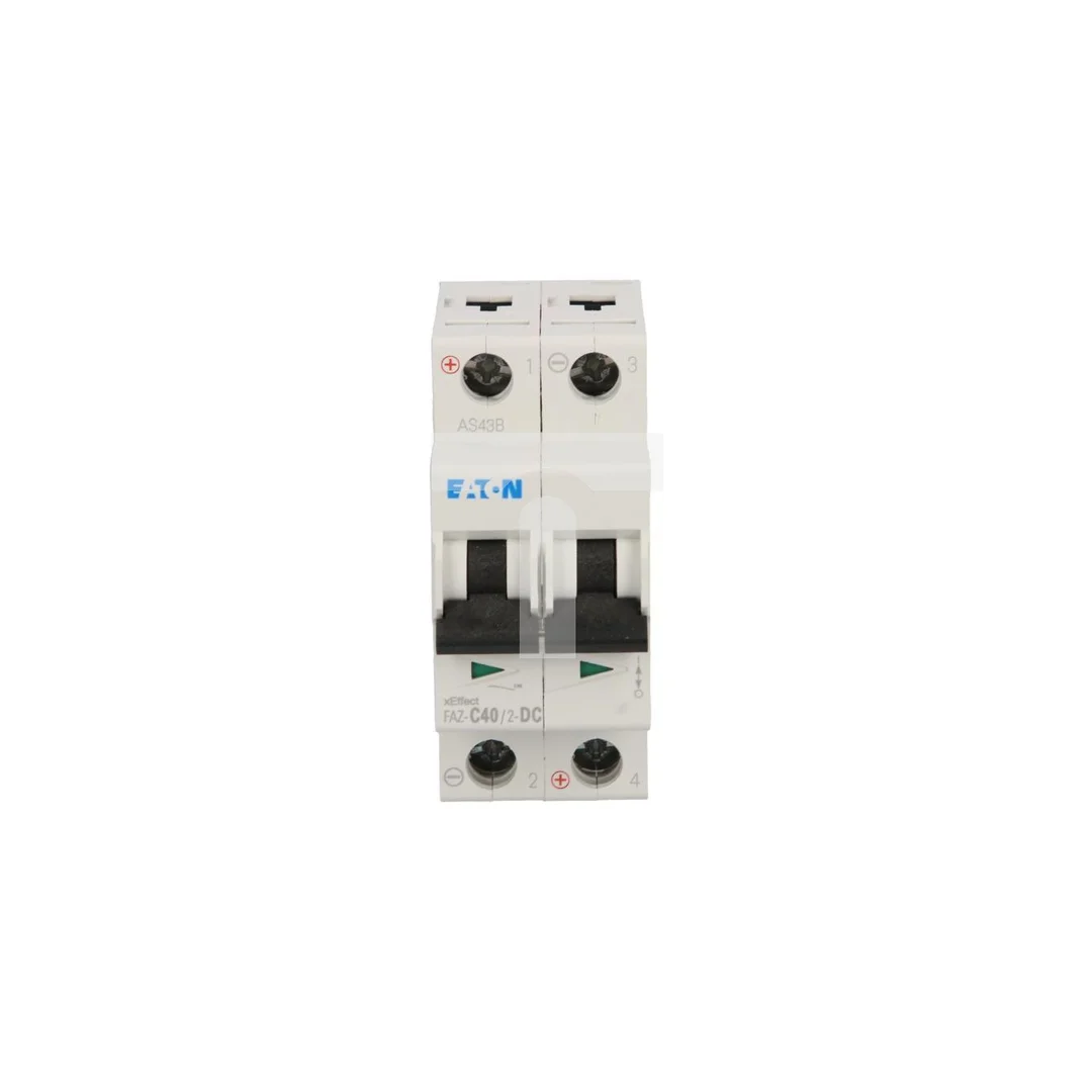 Wyłącznik nadprądowy 2P C 40A 15kA AC FAZ C40/2-DC 279144