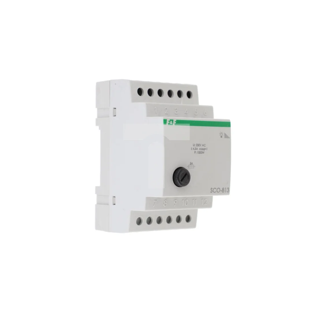 Ściemniacz przycisk szary 1000W 4,5A 230V AC 3 moduły SCO-813
