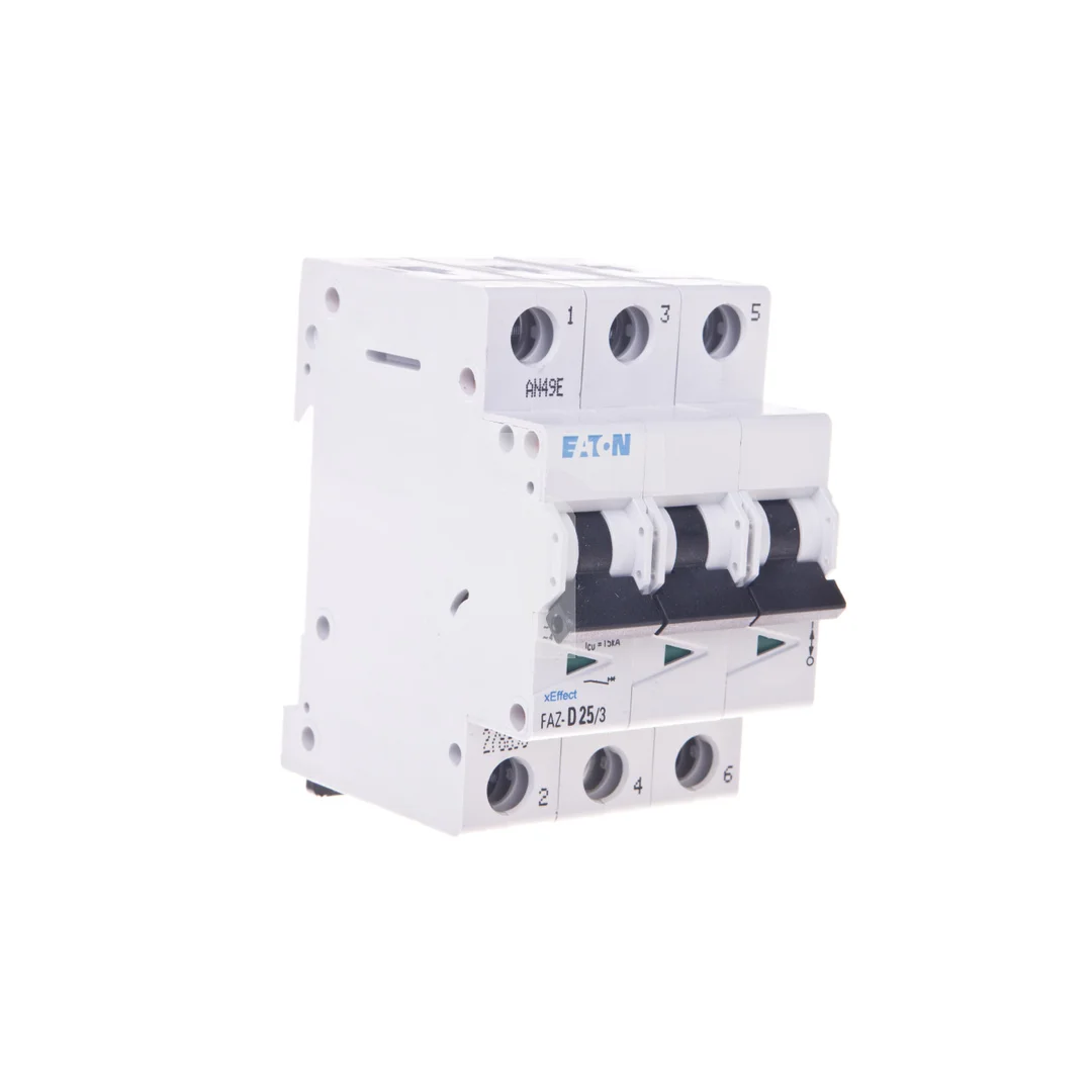Wyłącznik nadprądowy 3P D 25A 15kA AC FAZ D25/3 278898
