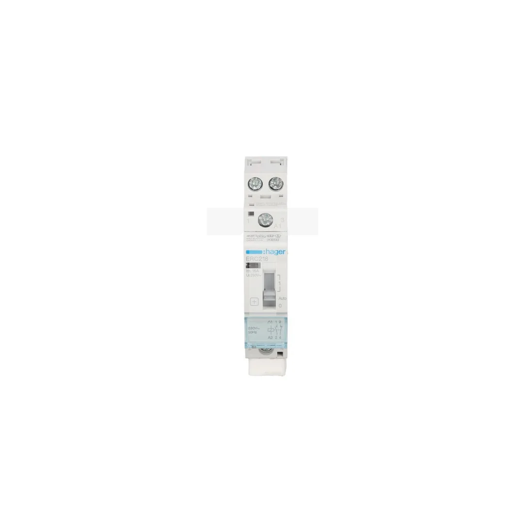 Przekaźnik instalacyjny 16A 230V AC 1NO+1NC ERC218