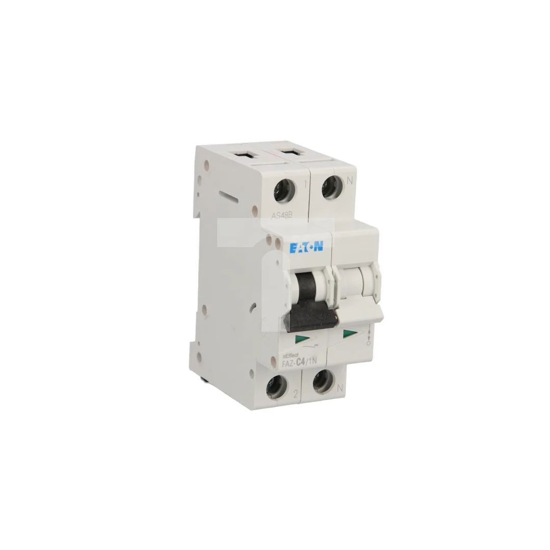 Wyłącznik nadprądowy 1P+N C 4A 15kA AC FAZ C4/1N 278666