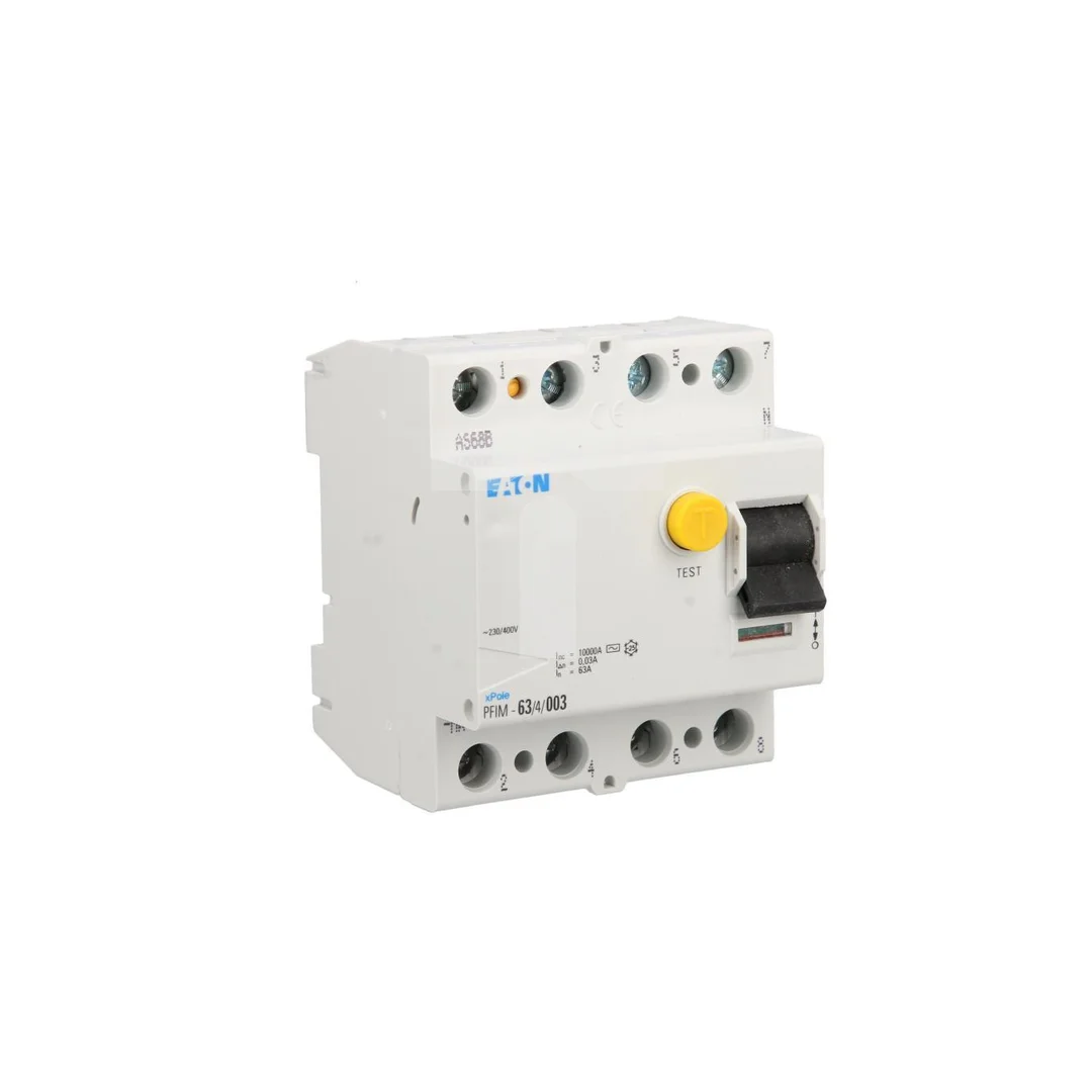 Wyłącznik różnicowoprądowy 4P 63A 0,03A typ AC PFIM-63/4/003-MW 235414