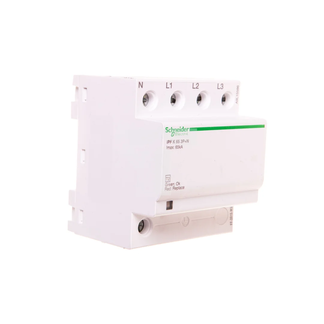 Ogranicznik przepięć Typ T2 3P+N/PE 65kA 1,5kV iPF65 A9L15586