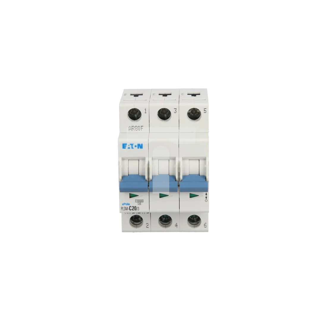 Wyłącznik nadprądowy 3P C 20A 10kA AC PLSM-C20/3-MW 242475