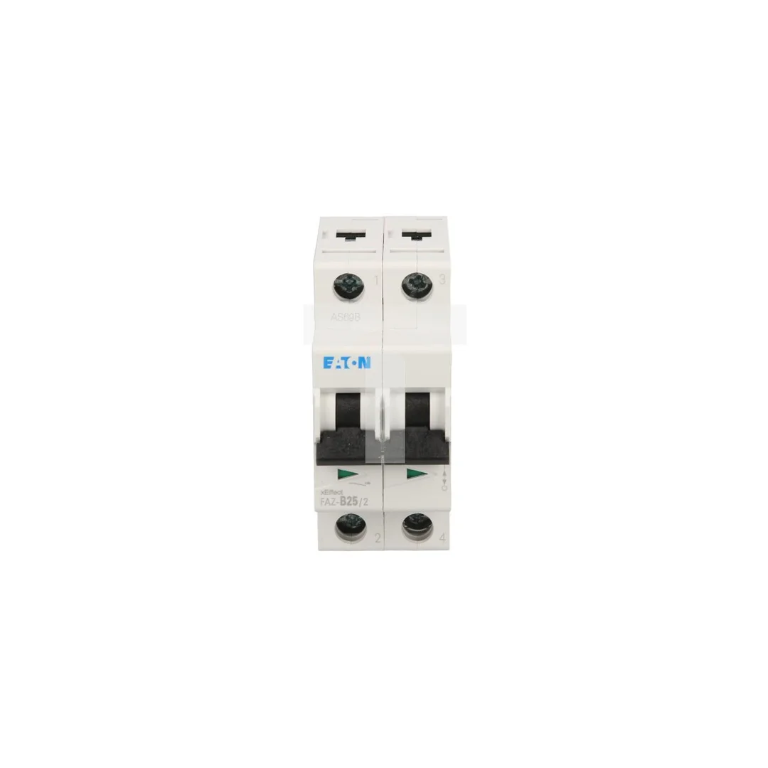 Wyłącznik nadprądowy 2P B 25A 15kA AC FAZ B25/2 278736