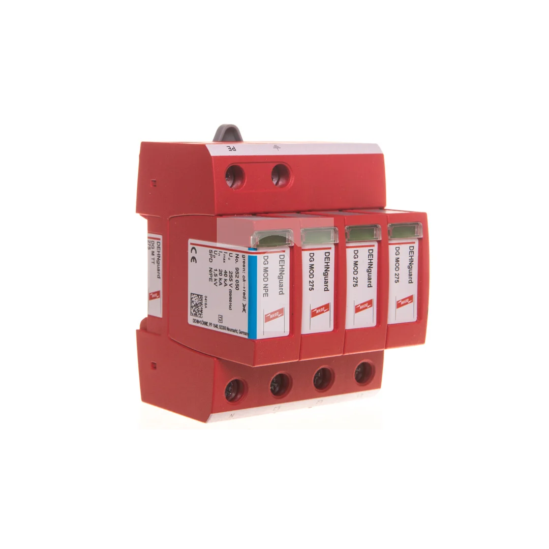 Ogranicznik przepięć Typ T2 4P 20kA 1,5kV DEHNguard M TT 275 952310