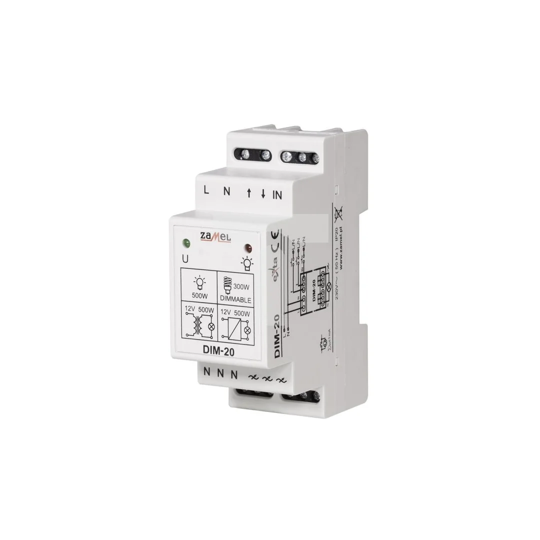 Ściemniacz 230V AC 40-500W DIM-20 EXT10000022