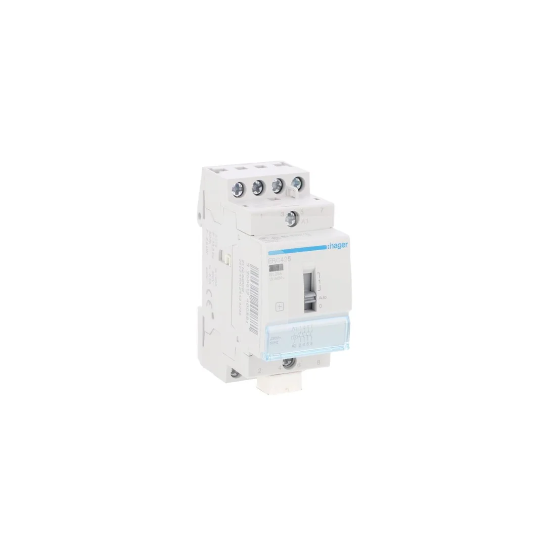 Stycznik modułowy ze sterowaniem ręcznym 25A 4Z 230V AC ERC425