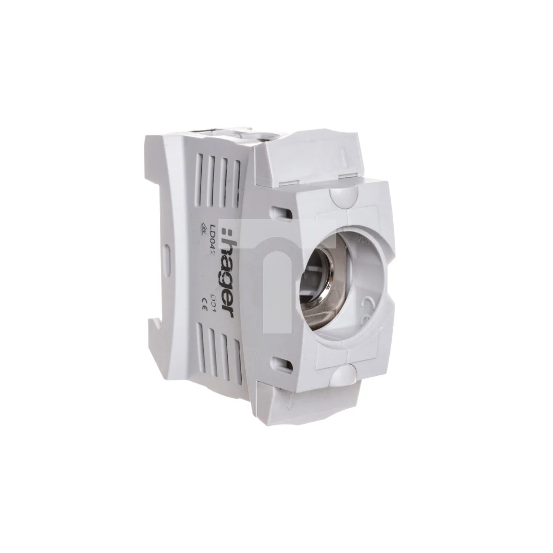 Podstawa bezpiecznikowa D01 1P 16A 72x27x56mm LD042