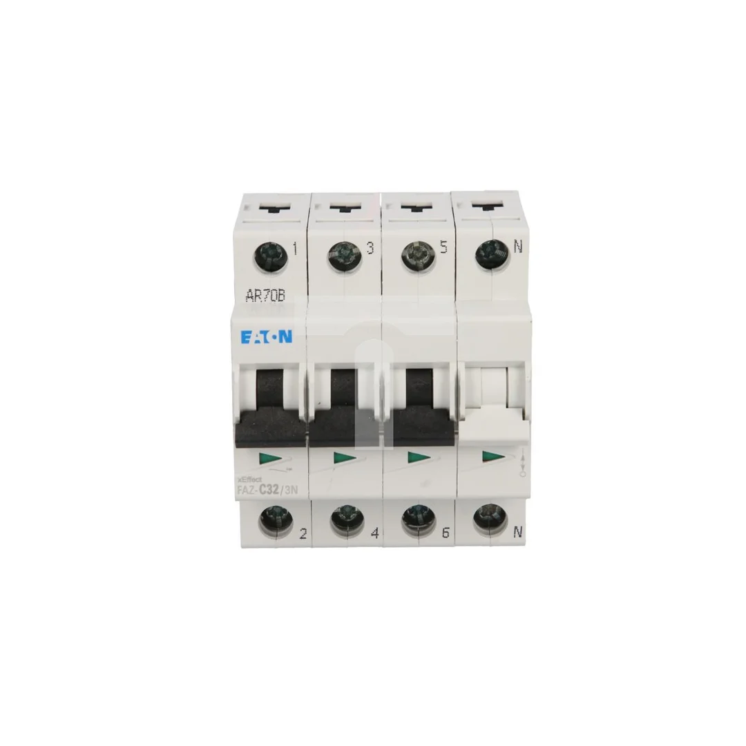 Wyłącznik nadprądowy 3P+N C 32A 15kA AC FAZ C32/3N 278978
