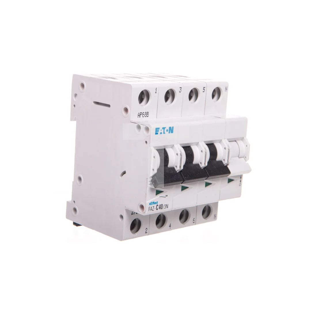 Wyłącznik nadprądowy 3P+N C 40A 15kA AC FAZ C40/3N 278979