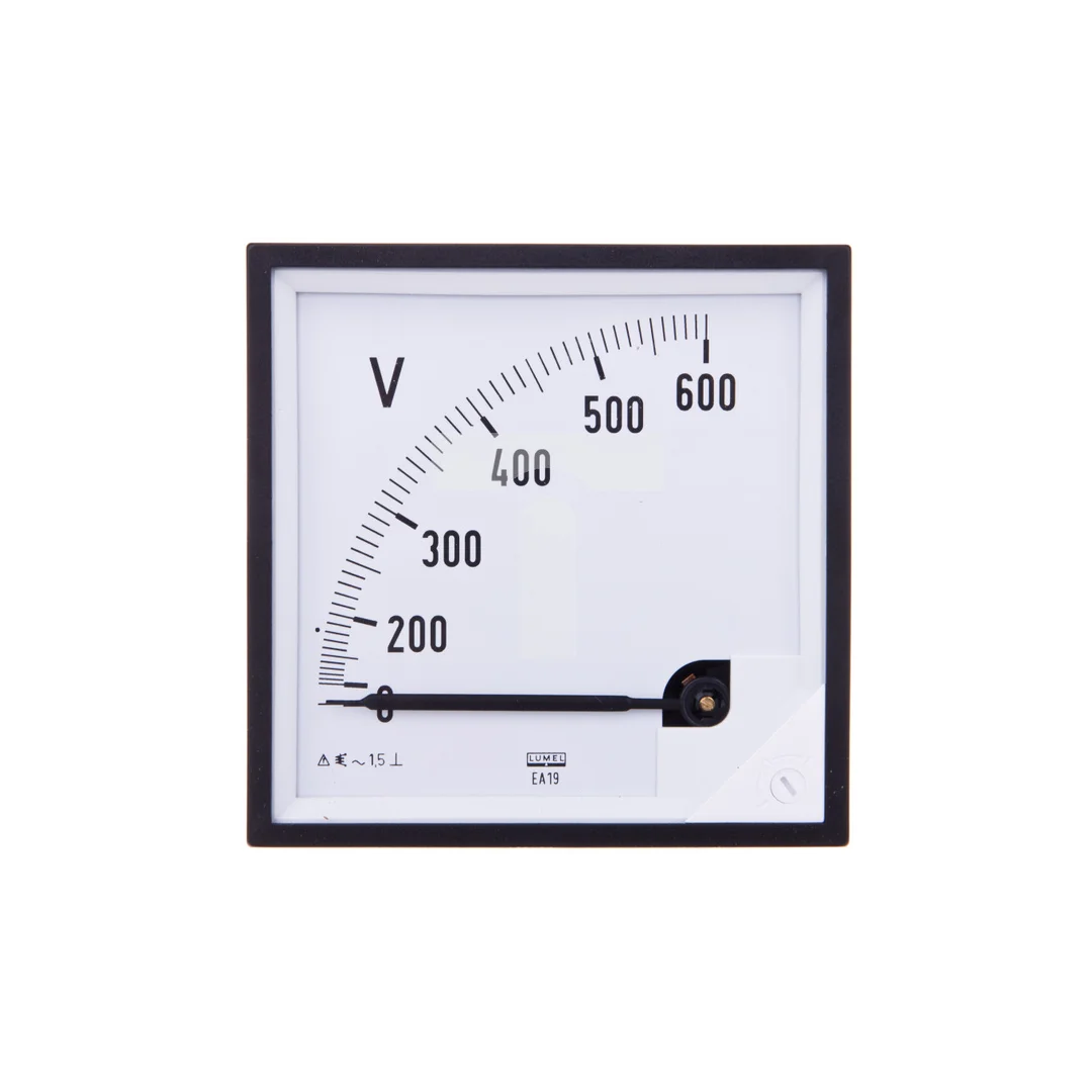 Woltomierz analogowy 96x96 N IP50 E616 600V pozycja pracy C3 K=90 st. bez atestu KJ EA19N E61600000000