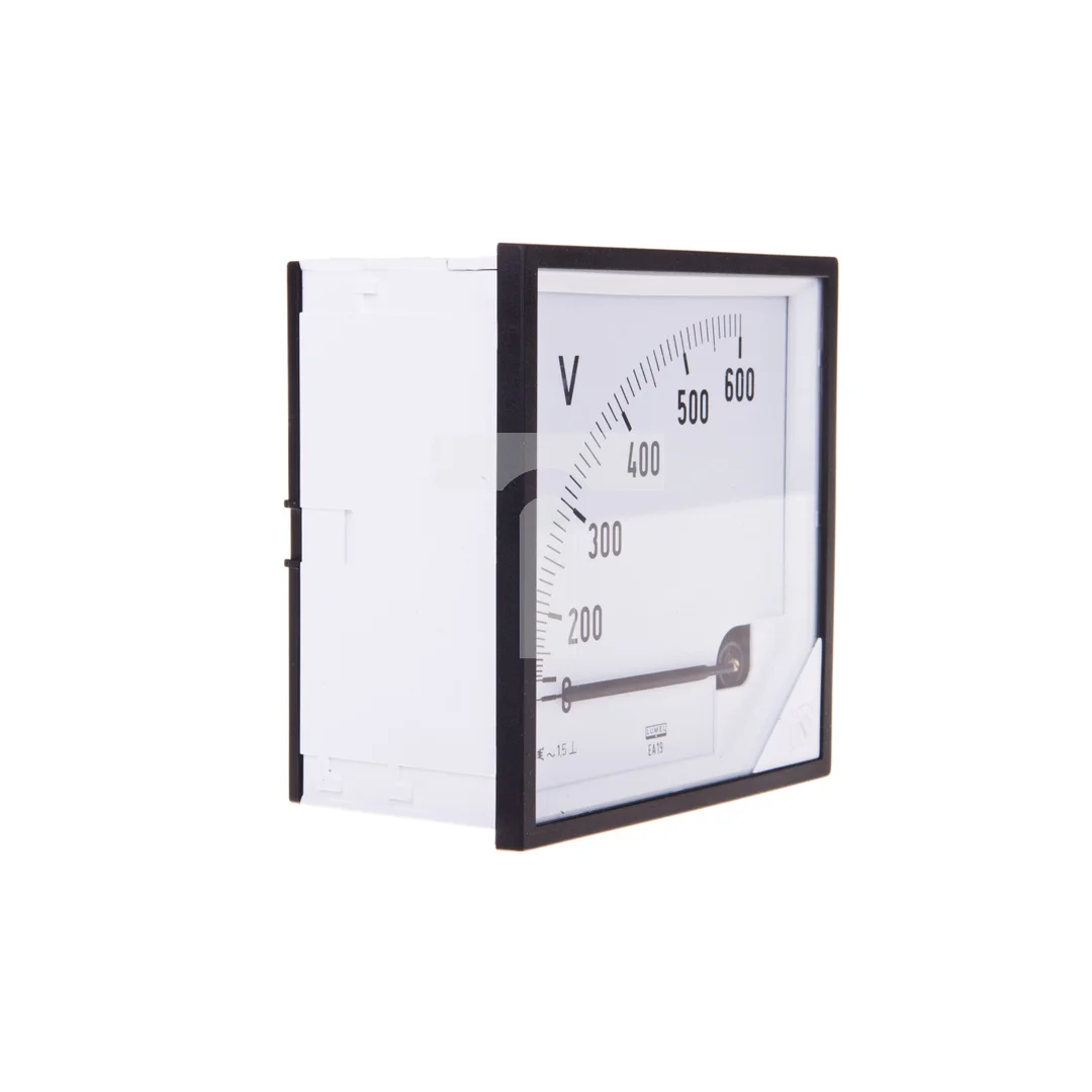 Woltomierz analogowy 96x96 N IP50 E616 600V pozycja pracy C3 K=90 st. bez atestu KJ EA19N E61600000000