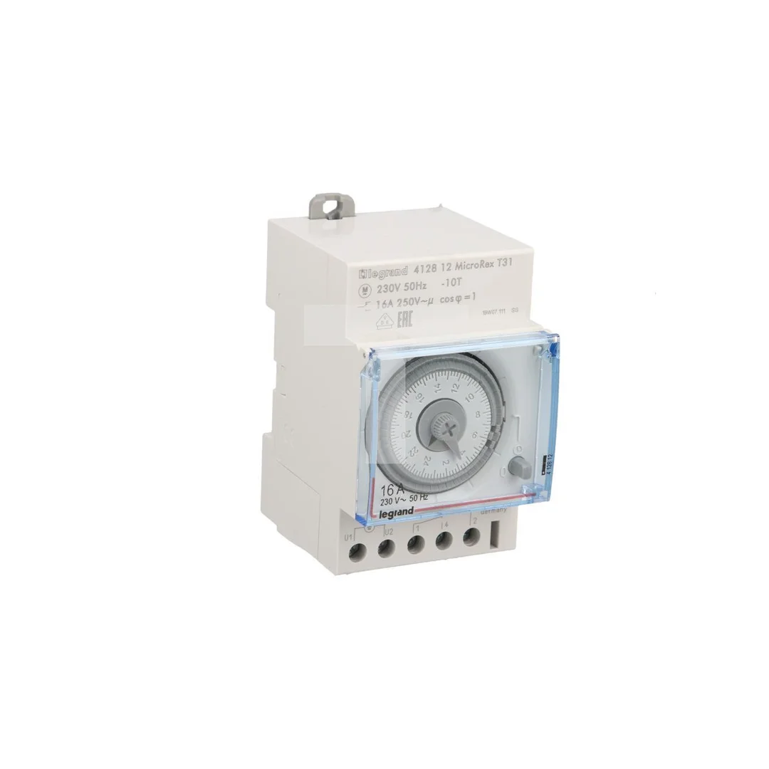 Programator analogowy 16A 250V dobowy jednokanałowy MicroRex 412812