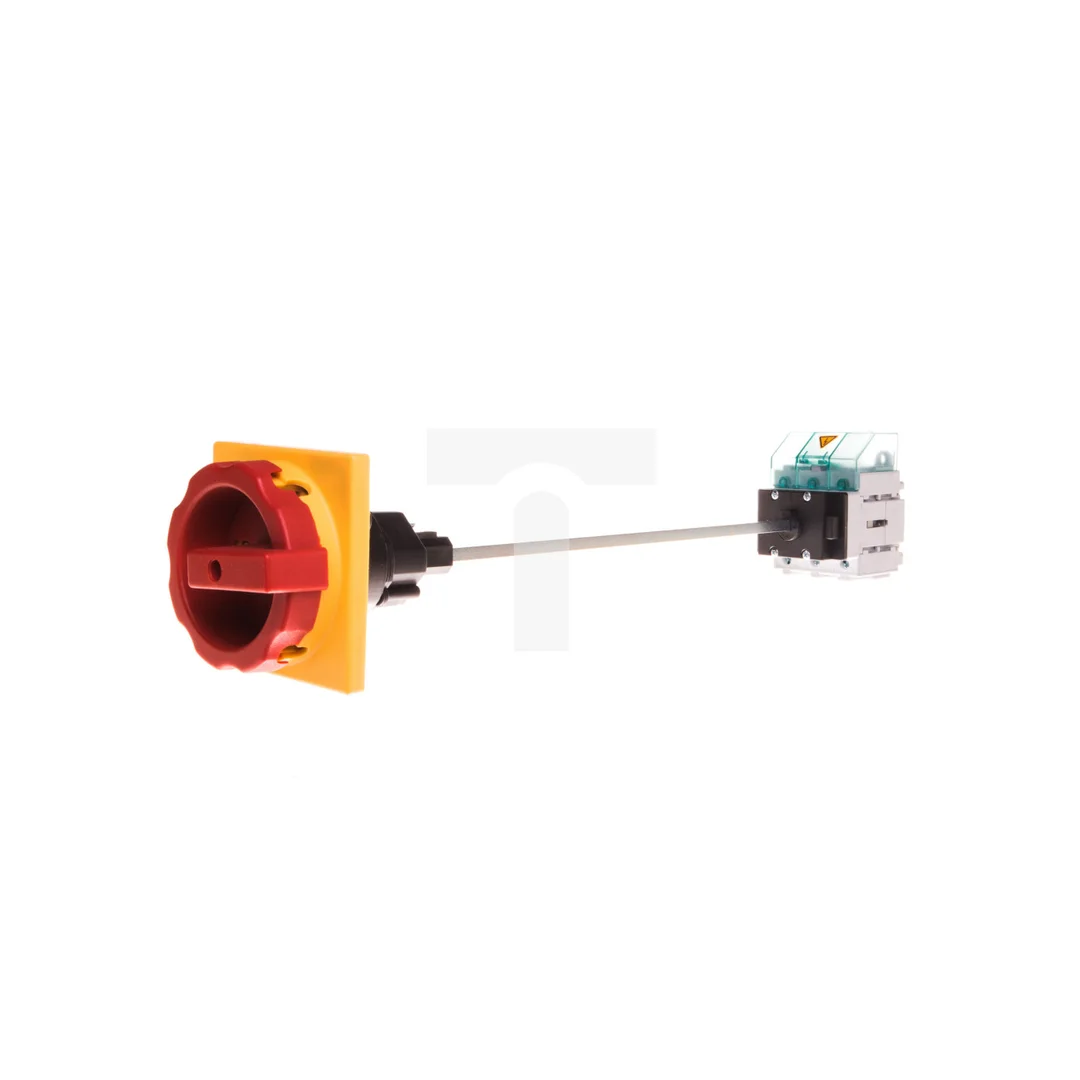 Rozłącznik główny/awaryjny 3P 16A 7.5kW AC23A 400V montaż na płycie z wałkiem pokrętło otwór centralny 22.5 mm 3LD2044-0TK53