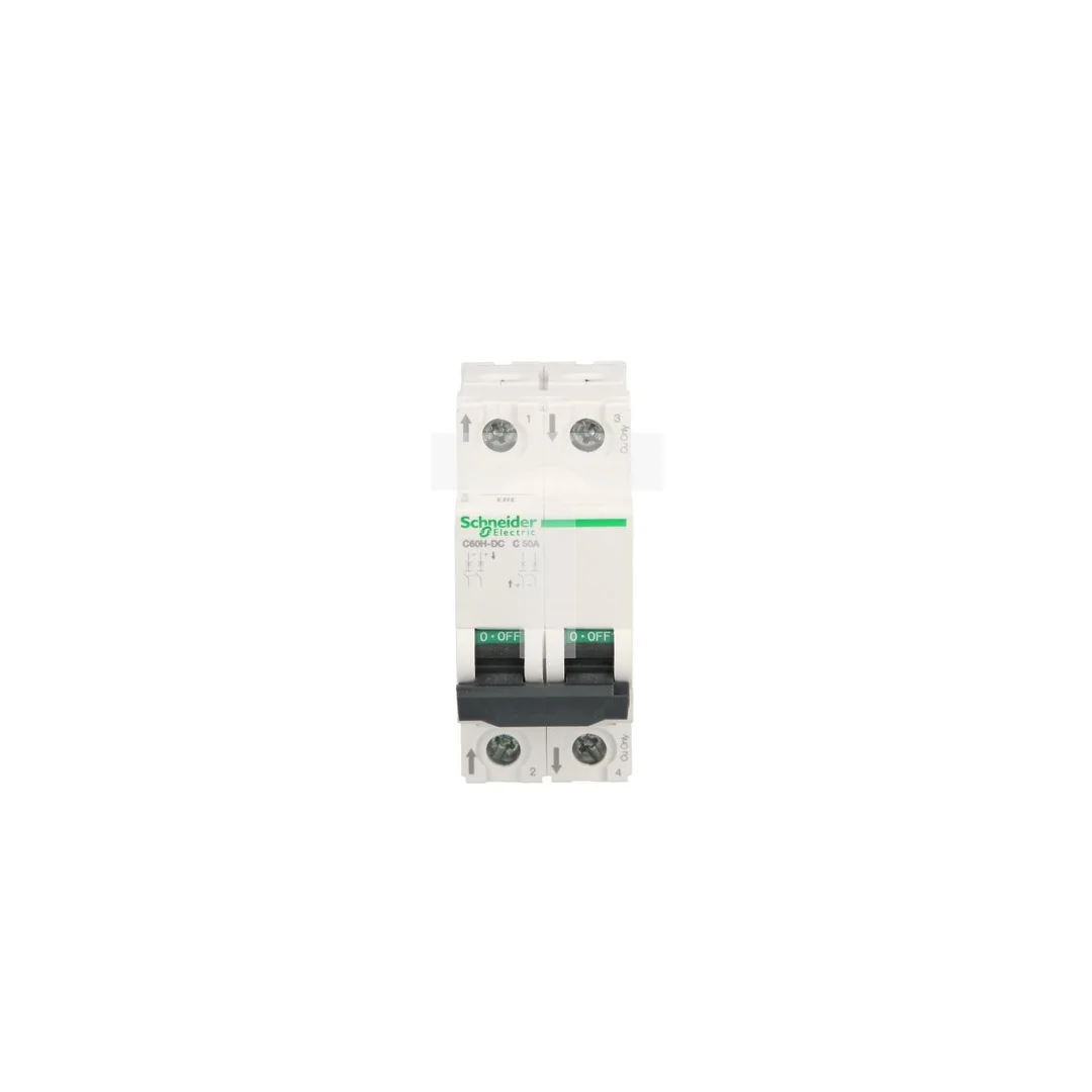 Wyłącznik nadprądowy 2P C 50A DC C60H-DC Acti9 A9N61538