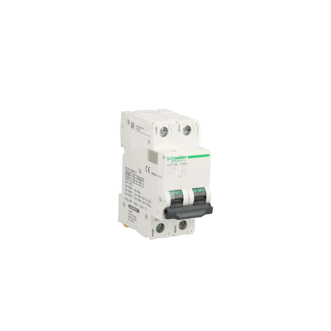 Wyłącznik nadprądowy 2P C 50A DC C60H-DC Acti9 A9N61538