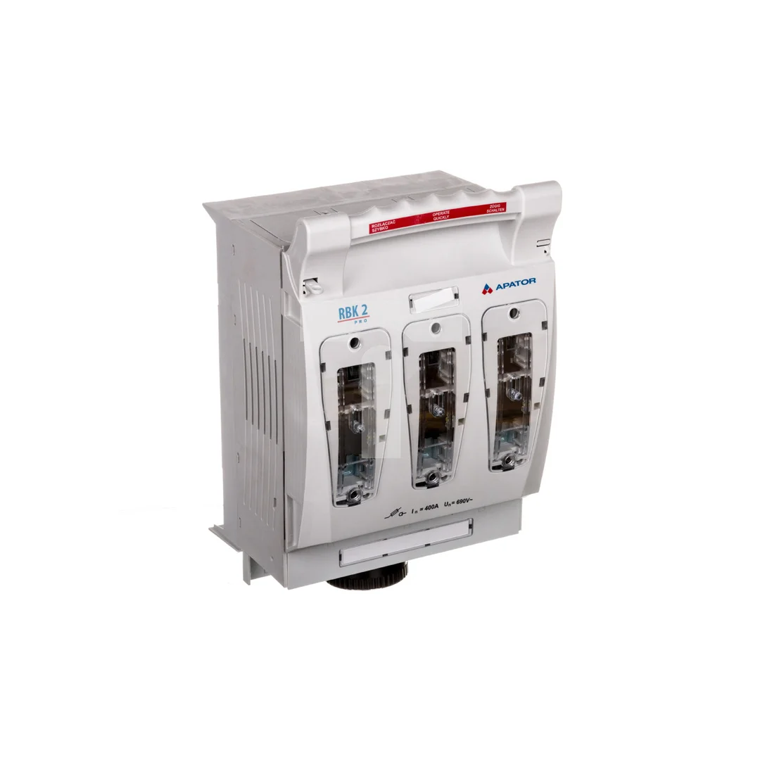 Rozłącznik izolacyjny bezpiecznikowy 400A RBK 2 pro-V SD 60 /zacisk V-klema 50-240mm2/ 63-811686-101