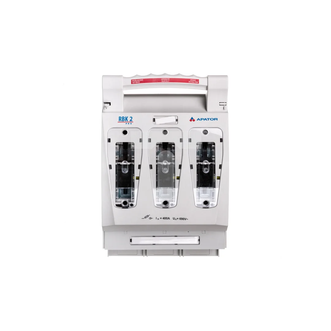 Rozłącznik izolacyjny bezpiecznikowy 400A RBK 2 pro-V SD 60 /zacisk V-klema 50-240mm2/ 63-811686-101