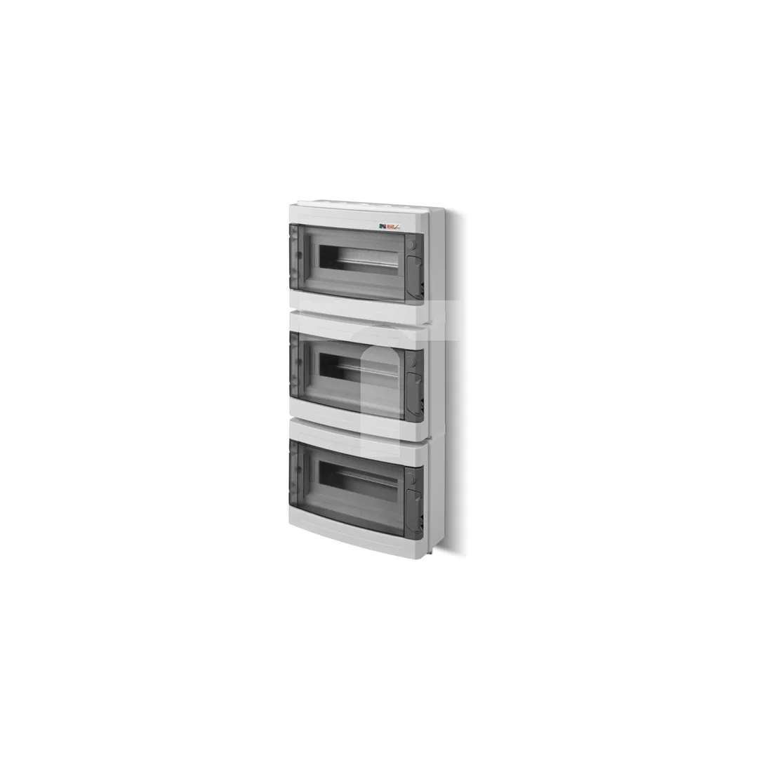 Rozdzielnica modułowa 3x12 natynkowa IP40 EP-LUX PLUS RN 3/36 (N+PE) 1908-01